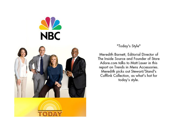 PRESS // NBC TODAY SHOW, MEN'S STYLE