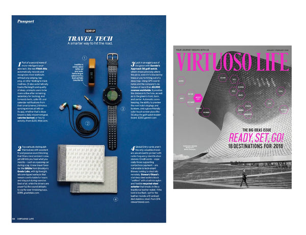 PRESS // VIRTUOSO LIFE, TRAVEL TECH